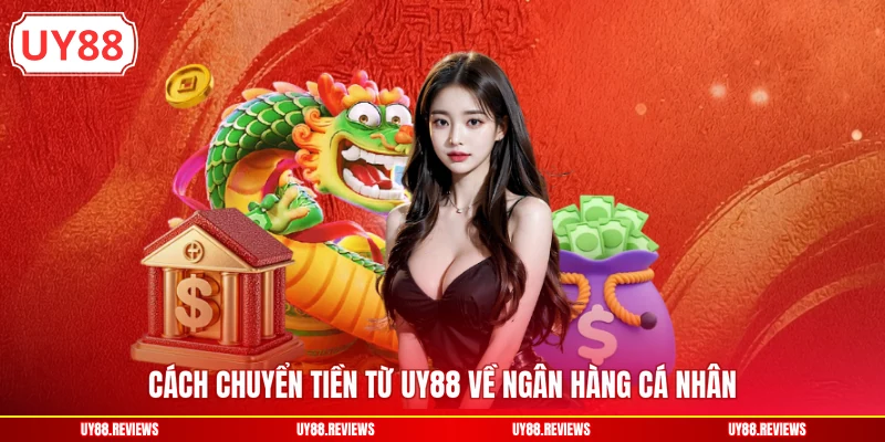 Cách chuyển tiền từ UY88 về ngân hàng cá nhân