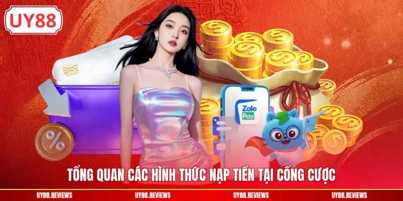 Tổng quan các hình thức nạp tiền tại cổng cược